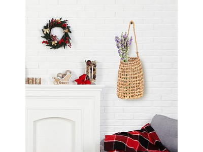 Boho Wandpanier Heimdekor Dekoration Runde Platte Kunstzeichnung