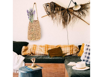 Boho Wandpanier Heimdekor Dekoration Runde Platte Kunstzeichnung