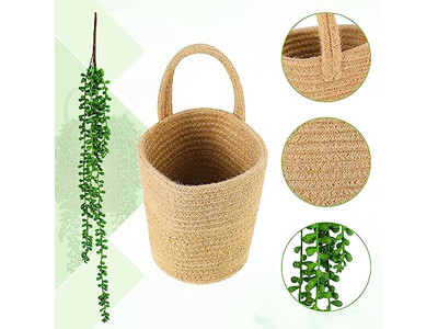 Handgefertigte Rattan-Wanddekor Heim- und Wohnaccessoires