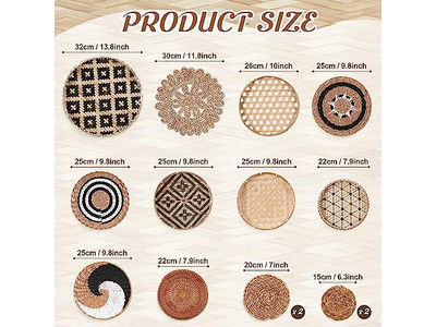 Wohnzimmer-Dekorationsset Wohnzimmer Wandsets Dekor Ramadan Kunst