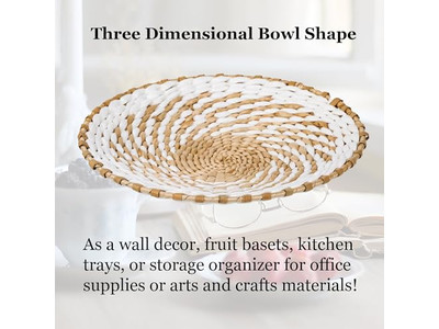 Runde Dekorationen für Wand Hotel Kunstdekor Seegras Afrika Live Show