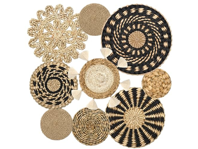 Südwestliche Dekor für Zuhause Tropische Wandhängung Raum Set von 2 Kunst