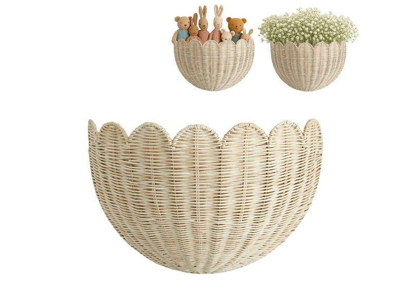 Afrikanische Körbe Wanddekor Kunst für Schlafzimmer Boho Schwarz und Weiß Zuhause