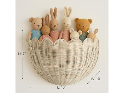 Afrikanische Körbe Wanddekor Kunst für Schlafzimmer Boho Schwarz und Weiß Zuhause