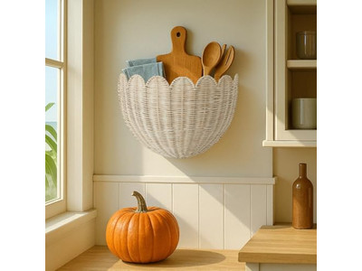 Afrikanische Körbe Wanddekor Kunst für Schlafzimmer Boho Schwarz und Weiß Zuhause