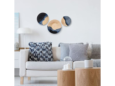 Dekorative Wandteller Sets Handarbeiten Heimdekoration