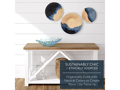 Dekorative Wandteller Sets Handarbeiten Heimdekoration