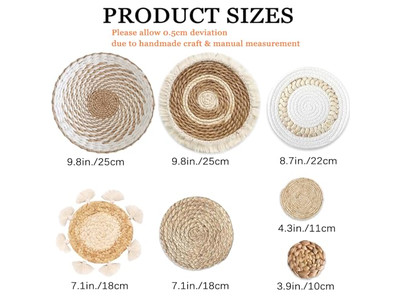 Handgewebte Wanddekorationen Schlafzimmer Dekorationsprodukte