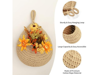 Handgefertigte Bambus-Dekoration Wanddekor für Esszimmer Rundes Korbgeflecht