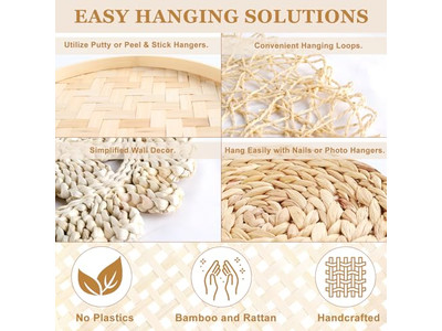 Makramee Wandkunst Dekoration Böhmische Dekor Bunte Böhmische Innenräume